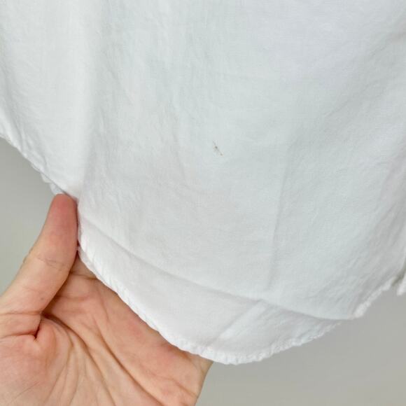 J. Crew White Casual Button Down Shirt - Picture 11 of 12